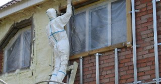 Утепление фасада ППУ в Новотроицке - от 794 руб/кв м.